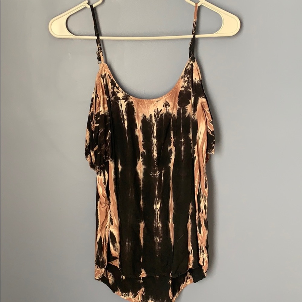 Tie Dye Off The Shoulder